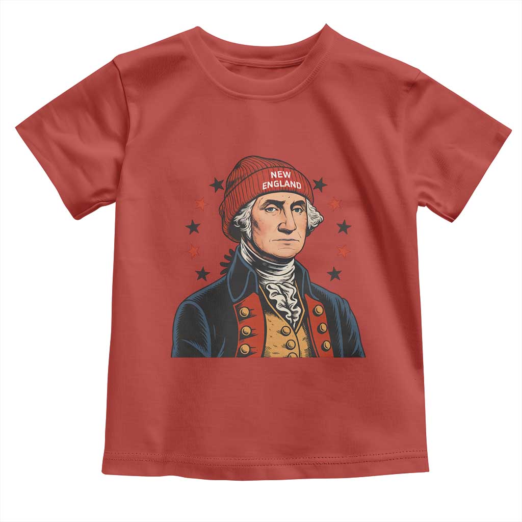 George Washington NE Football Fan Toddler T Shirt Vintage Colonial Gift TS12 Red Print Your Wear