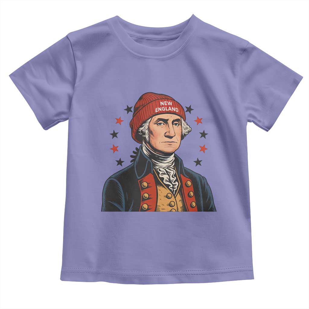 George Washington NE Football Fan Toddler T Shirt Vintage Colonial Gift TS12 Violet Print Your Wear