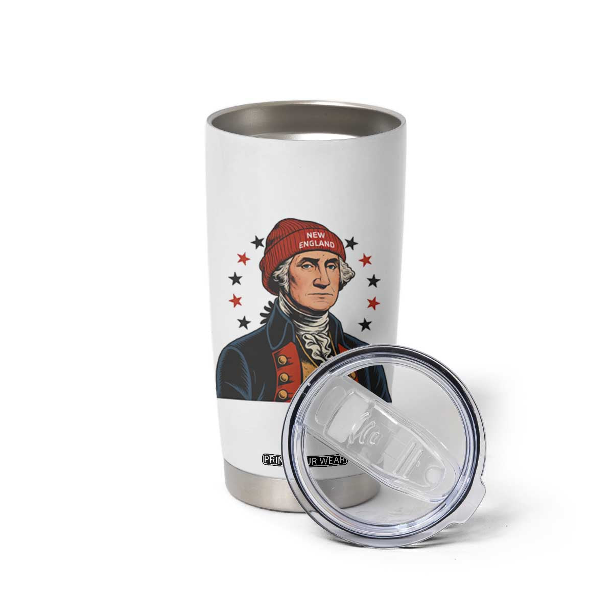 George Washington NE Football Fan Tumbler Cup Vintage Colonial Gift TS12 Print Your Wear