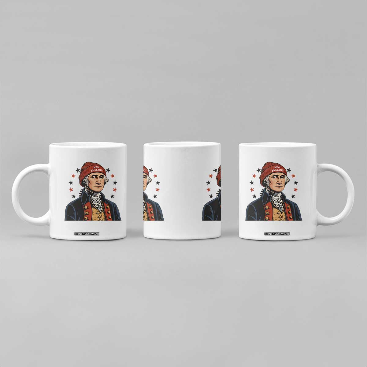 George Washington NE Football Fan Coffee Mug Vintage Colonial Gift TS12 Print Your Wear
