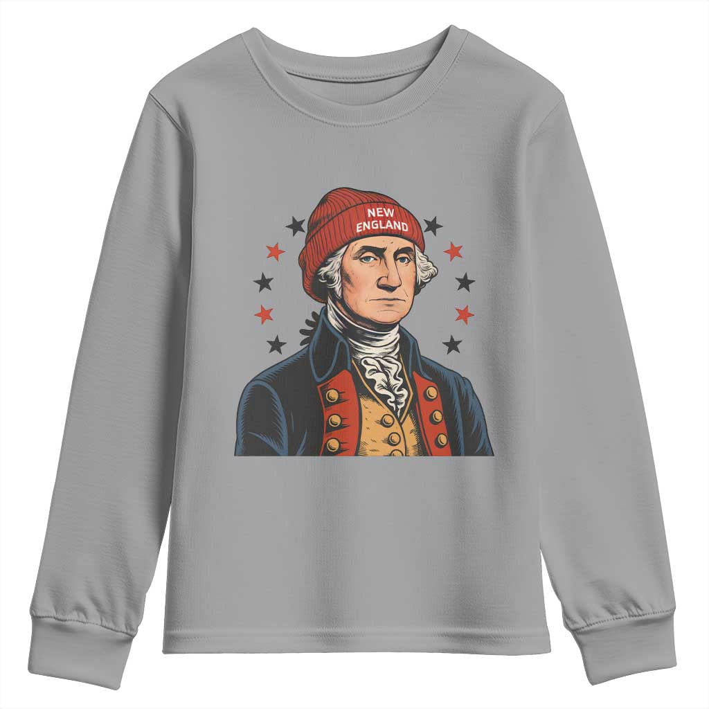 George Washington NE Football Fan Youth Sweatshirt Vintage Colonial Gift TS12 Sport Gray Print Your Wear