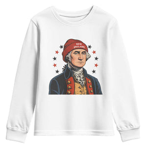 George Washington NE Football Fan Youth Sweatshirt Vintage Colonial Gift TS12 White Print Your Wear