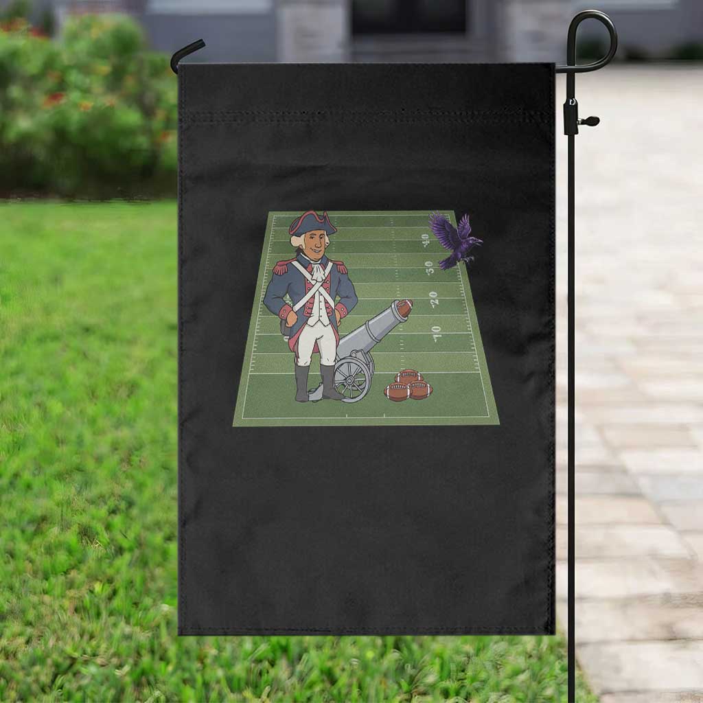 George Washington Vs The Purple Crow Rivalry Garden Flag NE Football Gift TS12 Print Your Wear