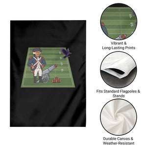 George Washington Vs The Purple Crow Rivalry Garden Flag NE Football Gift TS12 Print Your Wear
