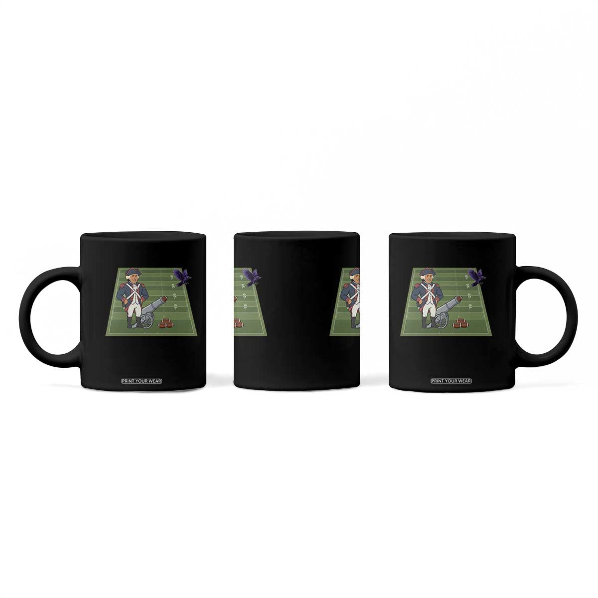 George Washington Vs The Purple Crow Rivalry Coffee Mug NE Football Gift TS12 Print Your Wear