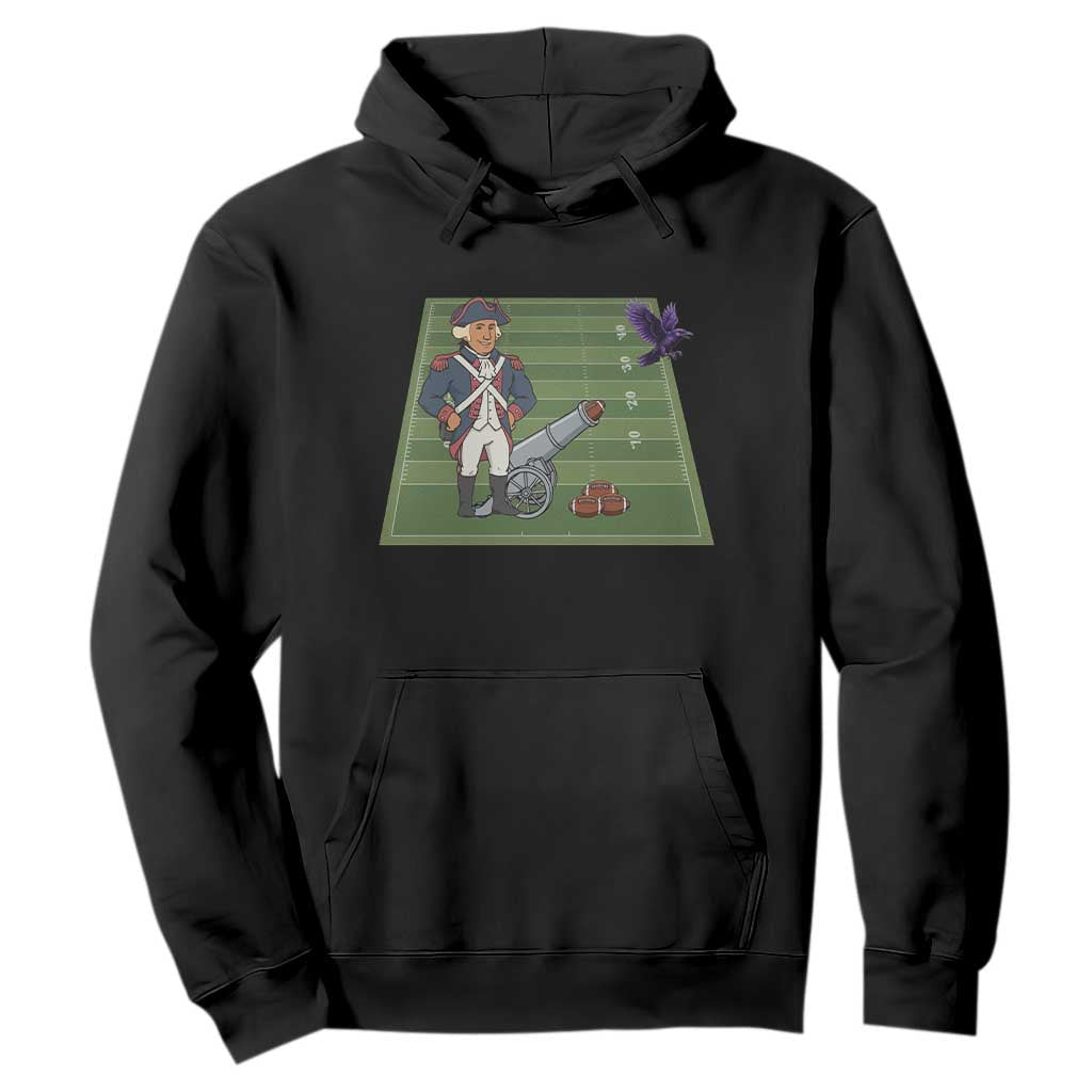 George Washington Vs The Purple Crow Rivalry Hoodie NE Football Gift TS12 Black Print Your Wear