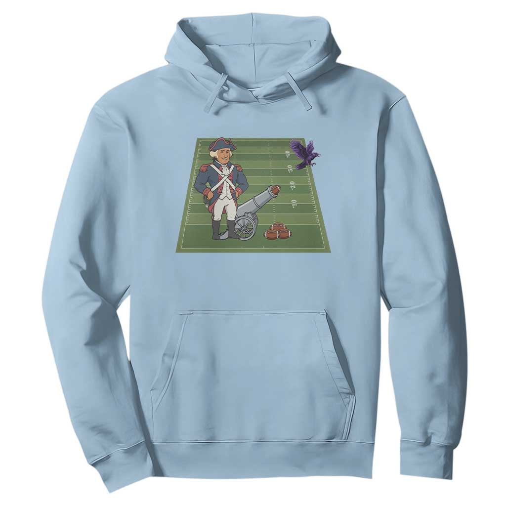 George Washington Vs The Purple Crow Rivalry Hoodie NE Football Gift TS12 Light Blue Print Your Wear