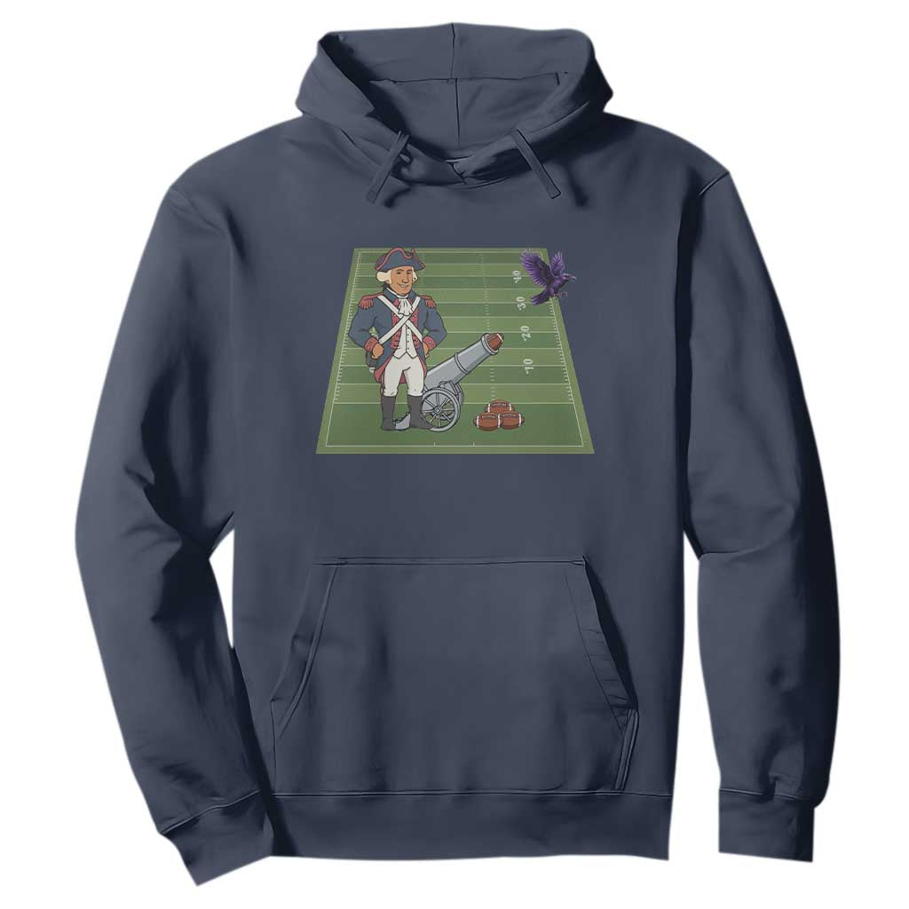 George Washington Vs The Purple Crow Rivalry Hoodie NE Football Gift TS12 Navy Print Your Wear