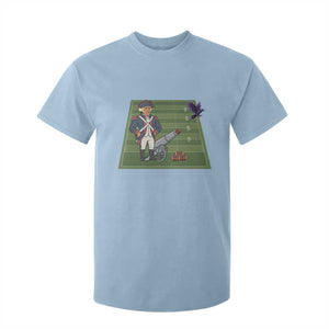 George Washington Vs The Purple Crow Rivalry T Shirt For Kid NE Football Gift TS12 Light Blue Print Your Wear