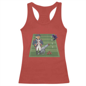 George Washington Vs The Purple Crow Rivalry Racerback Tank Top NE Football Gift TS12 Red Print Your Wear