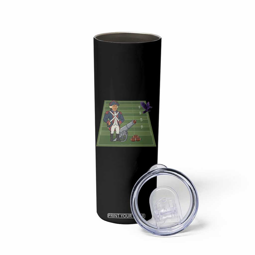 George Washington Vs The Purple Crow Rivalry Skinny Tumbler NE Football Gift TS12 Print Your Wear