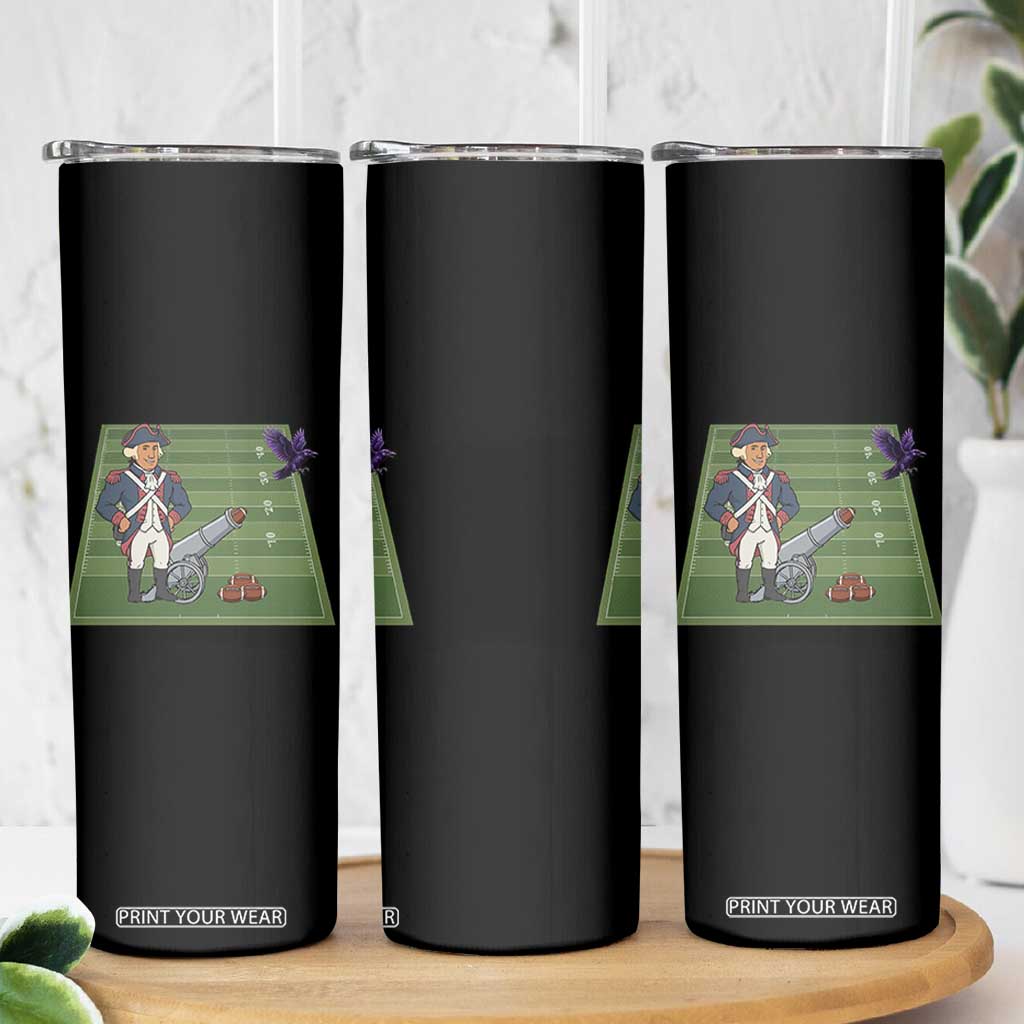 George Washington Vs The Purple Crow Rivalry Skinny Tumbler NE Football Gift TS12 Print Your Wear