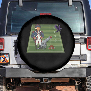 George Washington Vs The Purple Crow Rivalry Spare Tire Cover NE Football Gift TS12 No hole Black Print Your Wear
