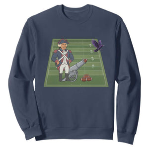George Washington Vs The Purple Crow Rivalry Sweatshirt NE Football Gift TS12 Navy Print Your Wear