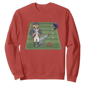 George Washington Vs The Purple Crow Rivalry Sweatshirt NE Football Gift TS12 Red Print Your Wear