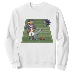 George Washington Vs The Purple Crow Rivalry Sweatshirt NE Football Gift TS12 White Print Your Wear