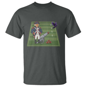 George Washington Vs The Purple Crow Rivalry T Shirt NE Football Gift TS12 Dark Heather Print Your Wear