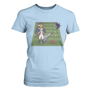 George Washington Vs The Purple Crow Rivalry T Shirt For Women NE Football Gift TS12 Light Blue Print Your Wear