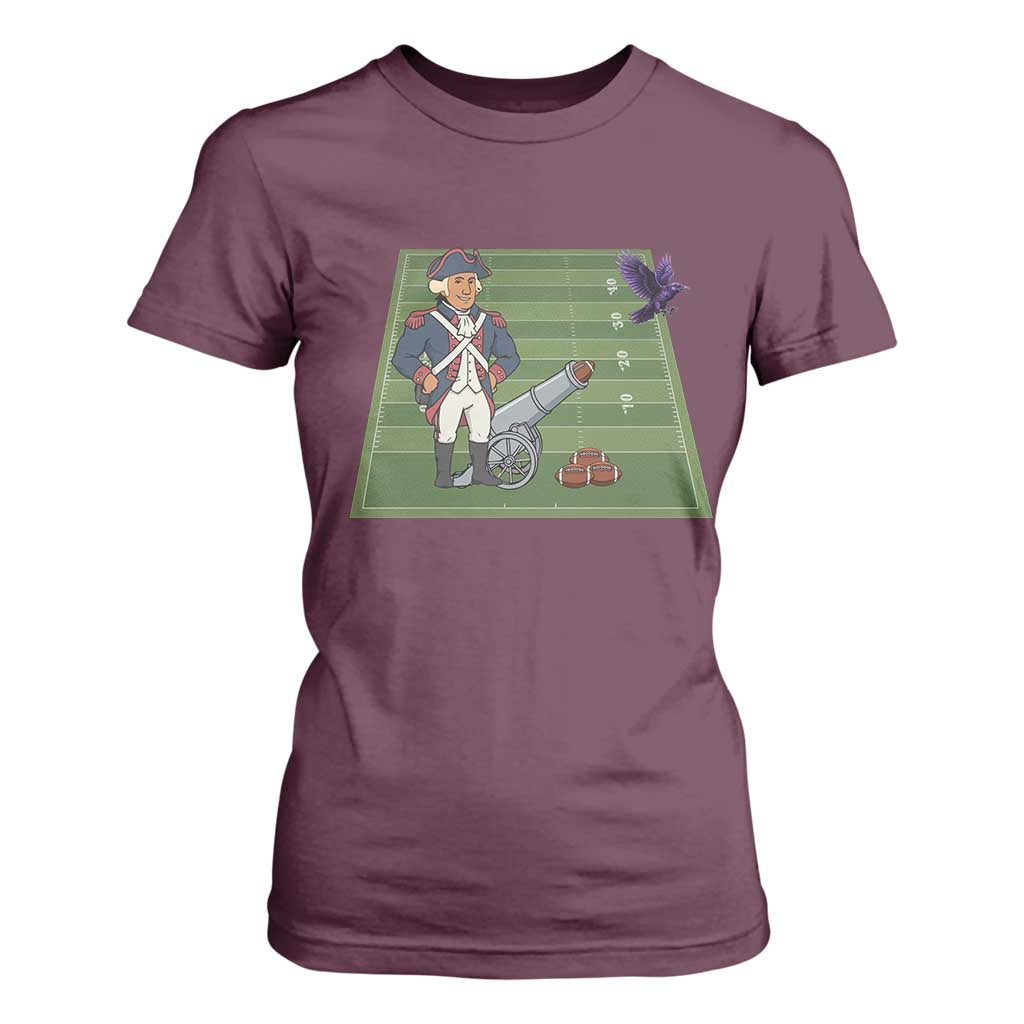 George Washington Vs The Purple Crow Rivalry T Shirt For Women NE Football Gift TS12 Maroon Print Your Wear