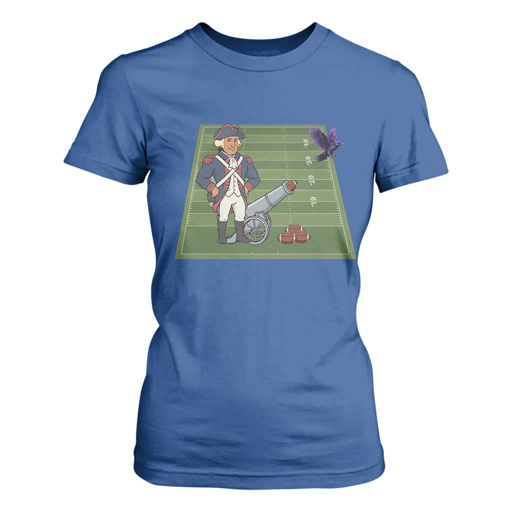 George Washington Vs The Purple Crow Rivalry T Shirt For Women NE Football Gift TS12 Royal Blue Print Your Wear