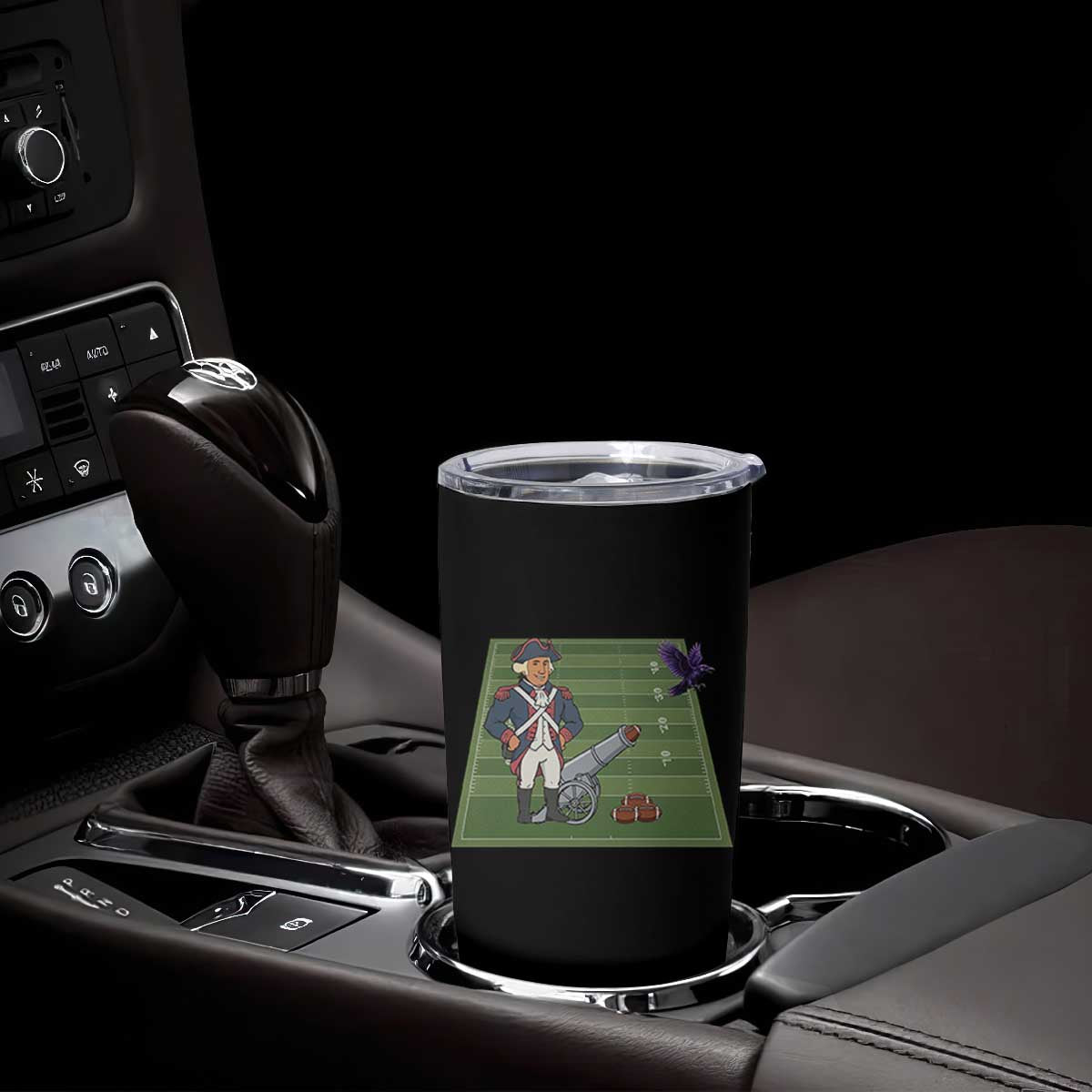 George Washington Vs The Purple Crow Rivalry Tumbler Cup NE Football Gift TS12 Print Your Wear