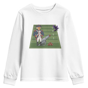 George Washington Vs The Purple Crow Rivalry Youth Sweatshirt NE Football Gift TS12 White Print Your Wear