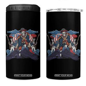 NE Dark Football Spirit Rivalry 4 in 1 Can Cooler Tumbler Game Day Lover Gift TS12 One Size: 16 oz Black Print Your Wear