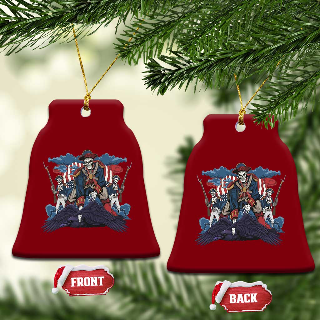 NE Dark Football Spirit Rivalry Ceramic Ornament Game Day Lover Gift TS12 Print Your Wear