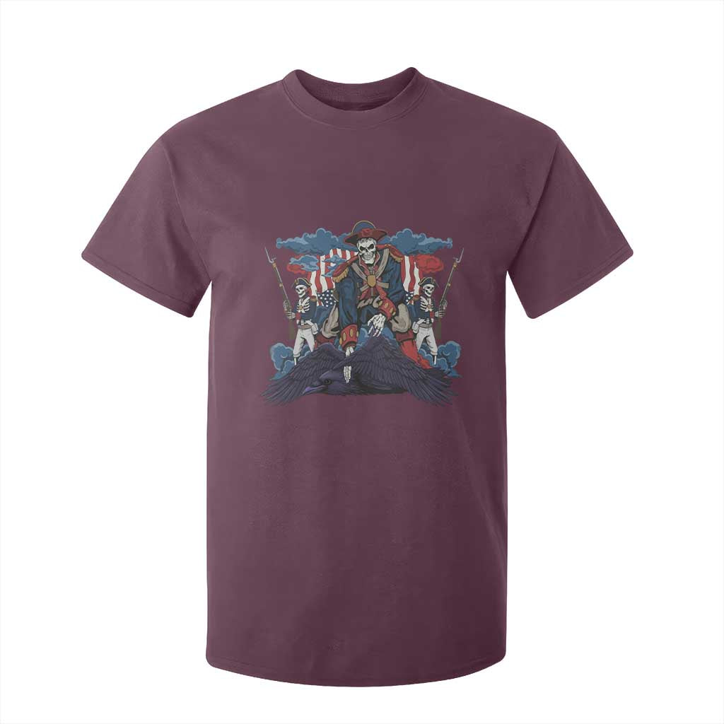 NE Dark Football Spirit Rivalry T Shirt For Kid Game Day Lover Gift TS12 Maroon Print Your Wear