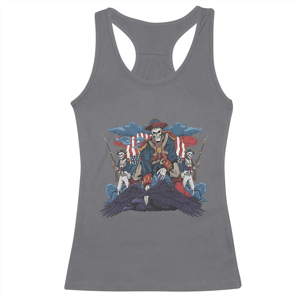 NE Dark Football Spirit Rivalry Racerback Tank Top Game Day Lover Gift TS12 Charcoal Print Your Wear