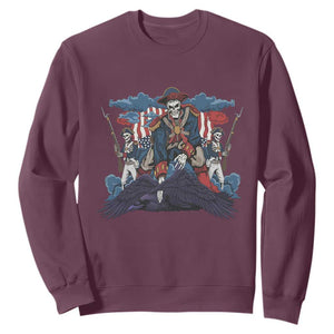 NE Dark Football Spirit Rivalry Sweatshirt Game Day Lover Gift TS12 Maroon Print Your Wear