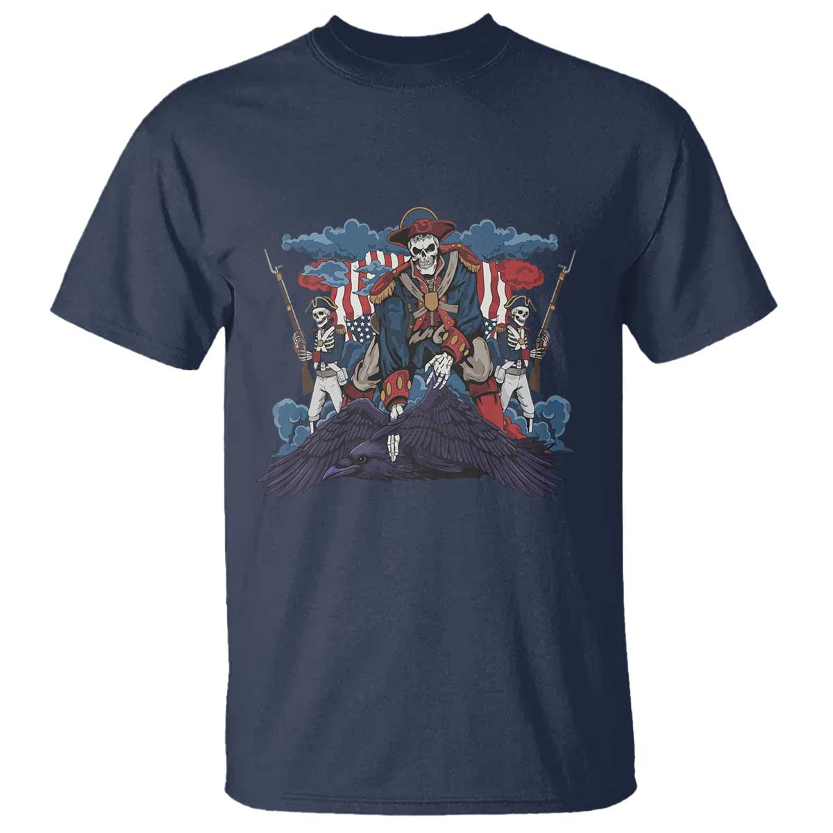 NE Dark Football Spirit Rivalry T Shirt Game Day Lover Gift TS12 Navy Print Your Wear