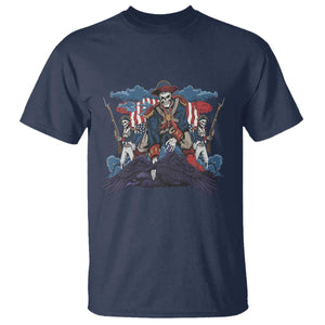 NE Dark Football Spirit Rivalry T Shirt Game Day Lover Gift TS12 Navy Print Your Wear