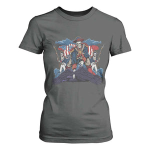 NE Dark Football Spirit Rivalry T Shirt For Women Game Day Lover Gift TS12 Dark Heather Print Your Wear