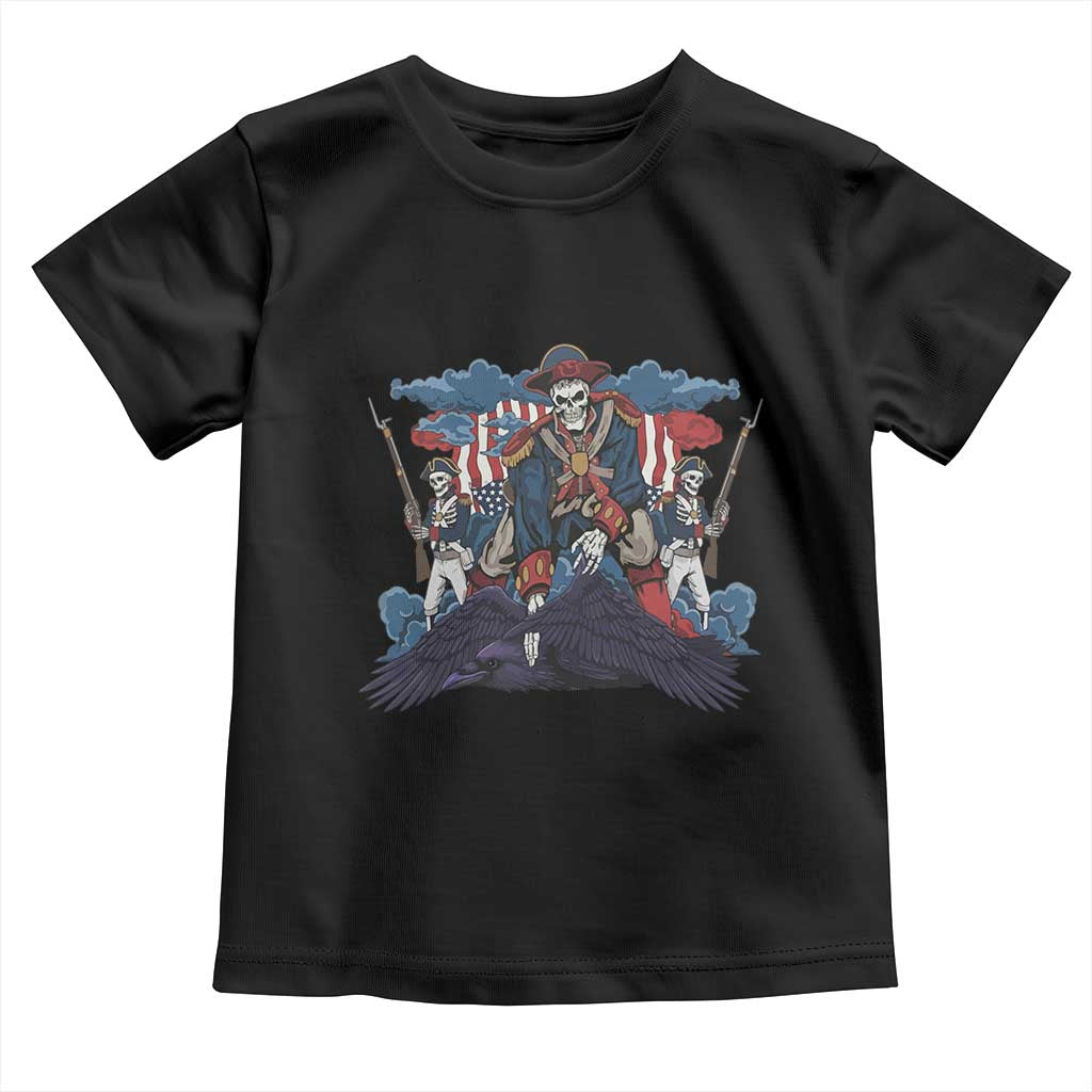 NE Dark Football Spirit Rivalry Toddler T Shirt Game Day Lover Gift TS12 Black Print Your Wear