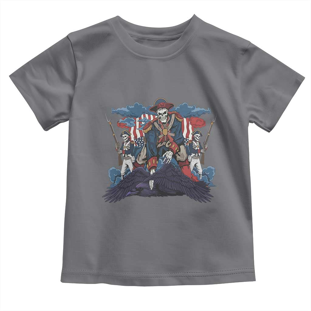 NE Dark Football Spirit Rivalry Toddler T Shirt Game Day Lover Gift TS12 Charcoal Print Your Wear