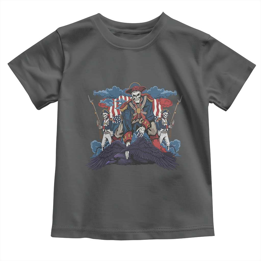 NE Dark Football Spirit Rivalry Toddler T Shirt Game Day Lover Gift TS12 Dark Heather Print Your Wear