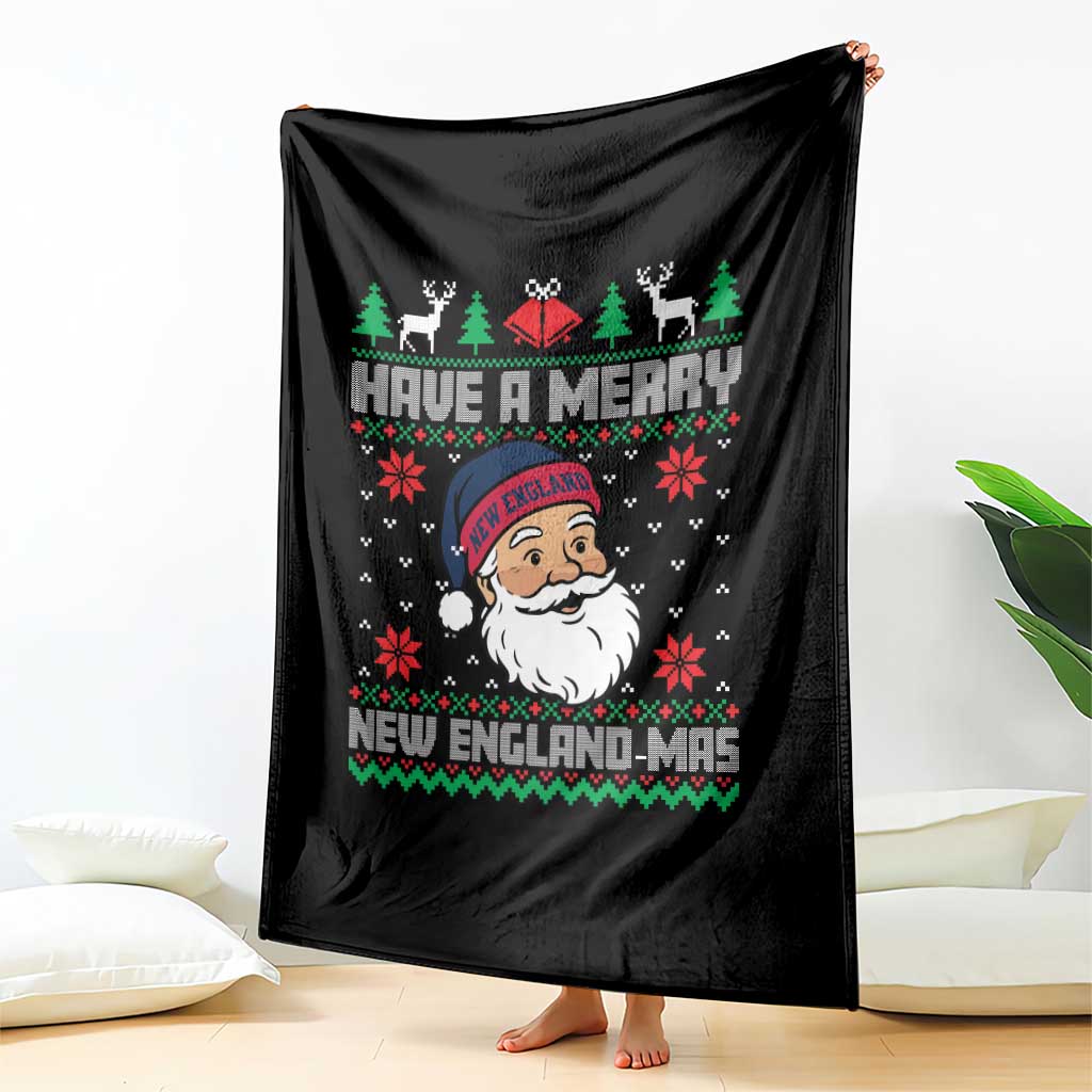 Have A Merry NE Mas Throw Blanket Funny Ugly Christmas Football Gift TS12 Print Your Wear