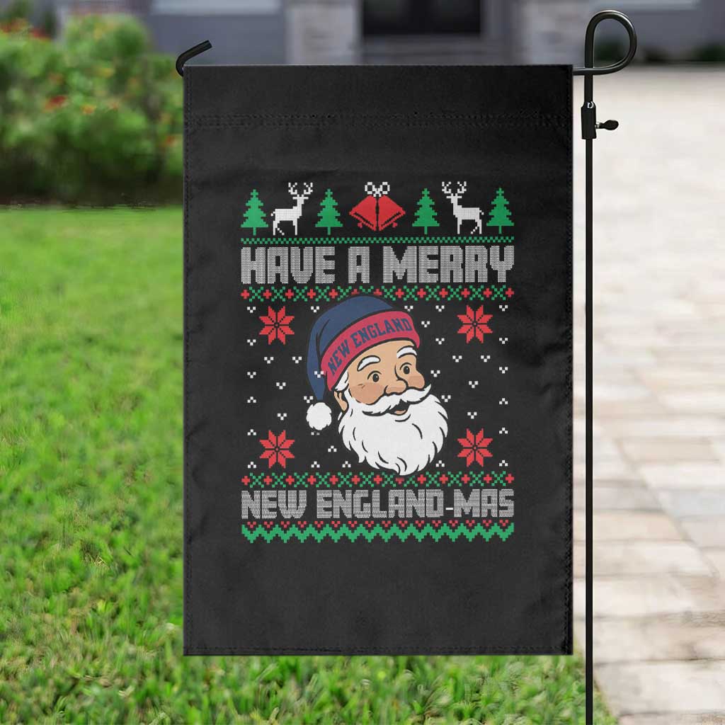 Have A Merry NE Mas Garden Flag Funny Ugly Christmas Football Gift TS12 Print Your Wear