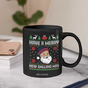 Have A Merry NE Mas Coffee Mug Funny Ugly Christmas Football Gift TS12 Print Your Wear