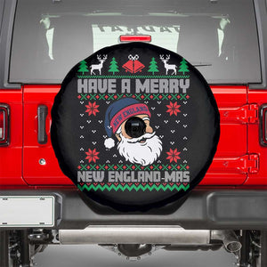 Have A Merry NE Mas Spare Tire Cover Funny Ugly Christmas Football Gift TS12 Black Print Your Wear