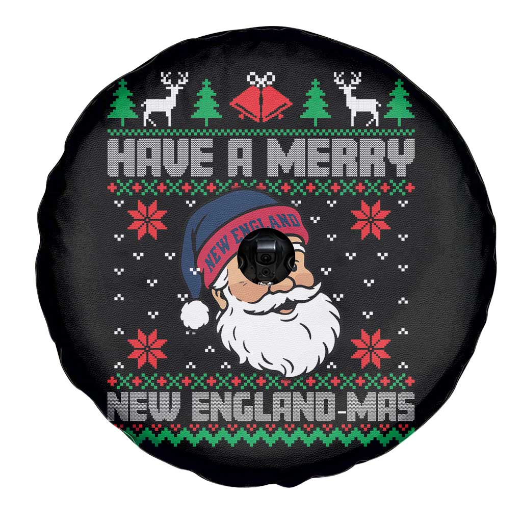 Have A Merry NE Mas Spare Tire Cover Funny Ugly Christmas Football Gift TS12 Print Your Wear