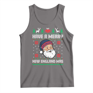 Have A Merry NE Mas Tank Top Funny Ugly Christmas Football Gift TS12 Deep Heather Print Your Wear