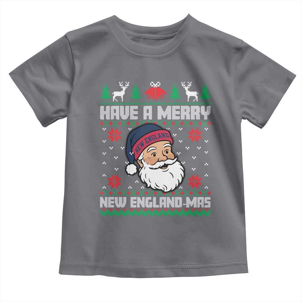 Have A Merry NE Mas Toddler T Shirt Funny Ugly Christmas Football Gift TS12 Charcoal Print Your Wear