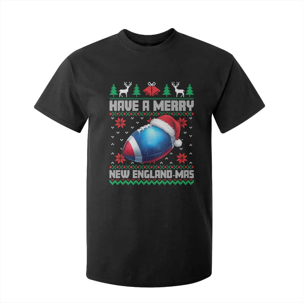 Have A Merry NE Mas T Shirt For Kid Funny Football Fan Ugly Christmas Gift TS12 Black Print Your Wear