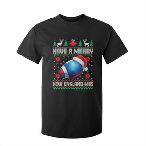 Have A Merry NE Mas T Shirt For Kid Funny Football Fan Ugly Christmas Gift TS12 Black Print Your Wear
