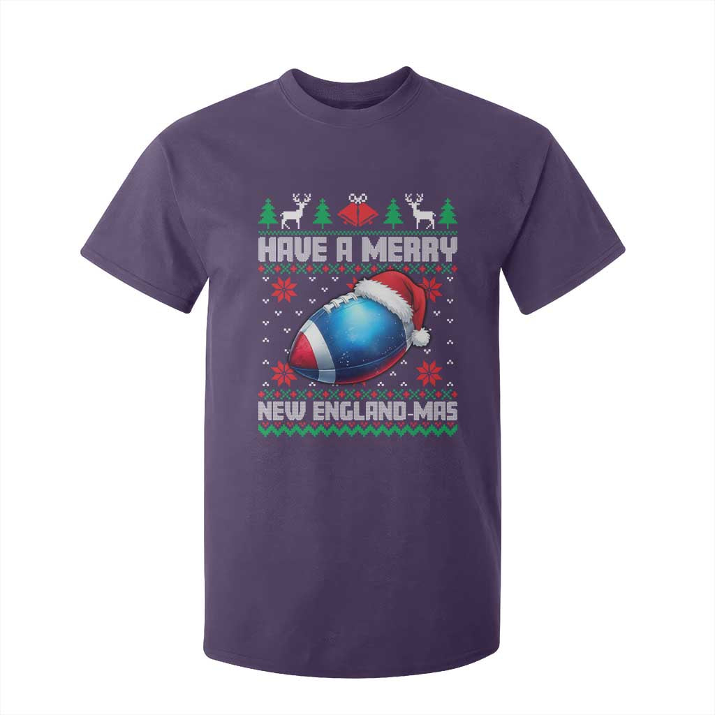 Have A Merry NE Mas T Shirt For Kid Funny Football Fan Ugly Christmas Gift TS12 Purple Print Your Wear