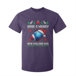 Have A Merry NE Mas T Shirt For Kid Funny Football Fan Ugly Christmas Gift TS12 Purple Print Your Wear