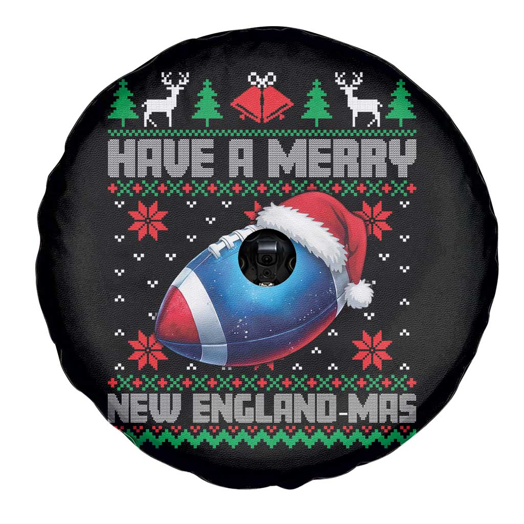 Have A Merry NE Mas Spare Tire Cover Funny Football Fan Ugly Christmas Gift TS12 Print Your Wear