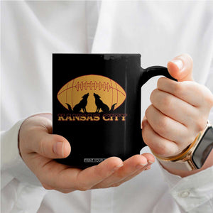 Football Lover Gift Coffee Mug Midwest Wolf Spirit TS12 Print Your Wear